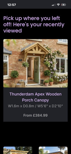Thunderdam apex wooden - wooden, porch