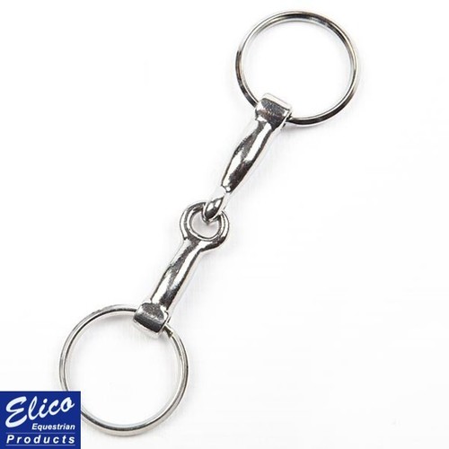 Snaffle bit keyring horse - ,