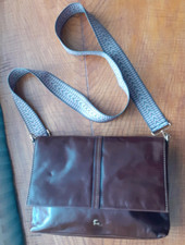 CHESTNUT LEATHER CROSS BODY