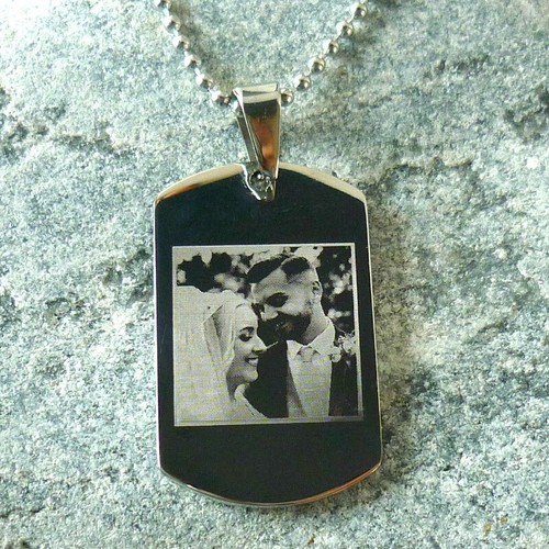 Personalised dogtag necklace - personalised,