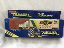 MATCHBOX CONVOY DAYS OF THUNDER PETERBILT CITY CHEVROLET TEAM TRANSPORTS  BOXED