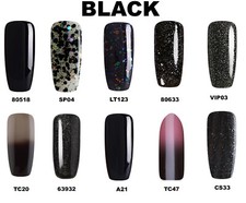 Bluesky Gel Nail Polish Black