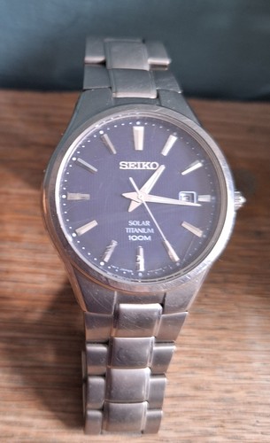 Seiko solar titanium - seiko, v157-0bb0