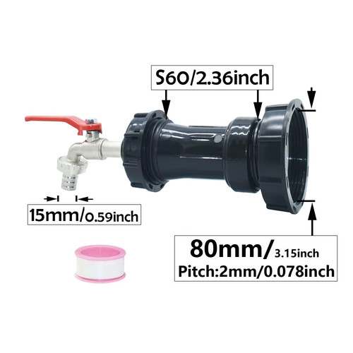 80mm 100mm ibc water - ibc,