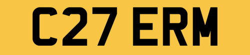 Caterham short number plate - caterham,