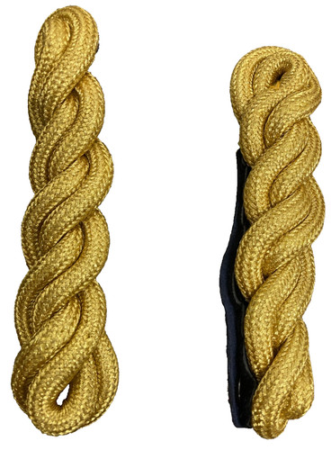 Shoulder cord epaulettes gold - epaulettes,