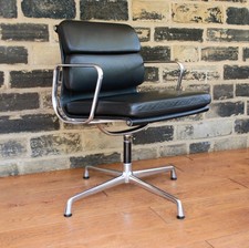 ICF Eames EA208 Black Leather