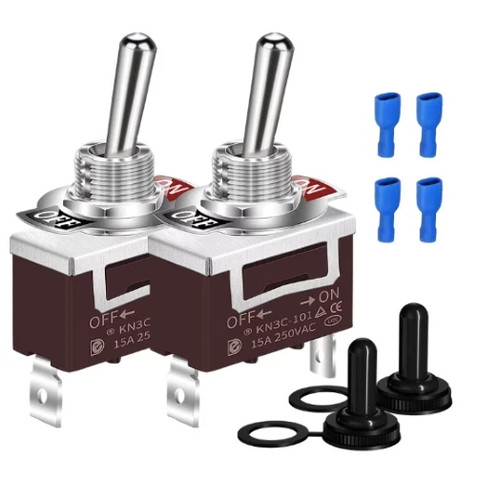 2pcs waterproof toggle - 2pcs,