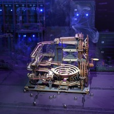 ROKR Marble Run Night City 3D