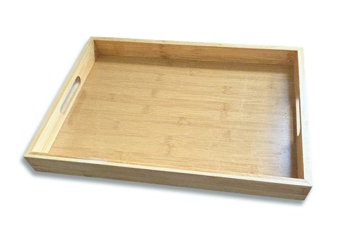 Large wooden tray - large,