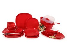 Plastic Dinner Set - 32 Pcs