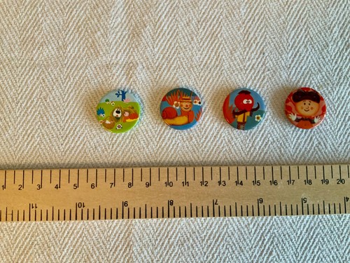 Magic roundabout pin badges - badges,
