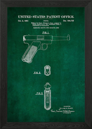 Ruger pistol pate - 36,