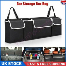 Large Car Boot Organiser Back