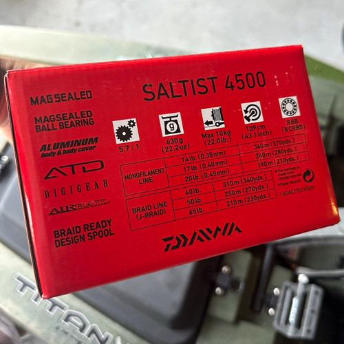 Daiwa saltist 4500 - saltist,