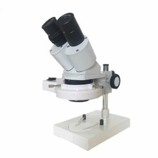 20X-30X-40X-60X-80X Illuminated Stereo Microscope with Fluorescence Ring Light