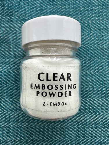Clear embossing powder - clear, by