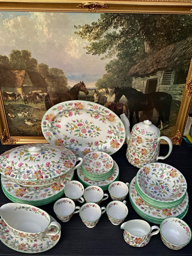Minton haddon hall bone - minton,
