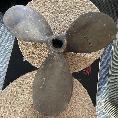 Vintage brass bronze - brass/, ship