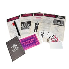 Vintage Young Magicians Club Magic Monthly Lot Tricks Phantom Folder Kit