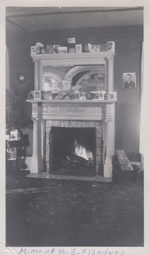 Vintage 1930s fireplace e - vintage,