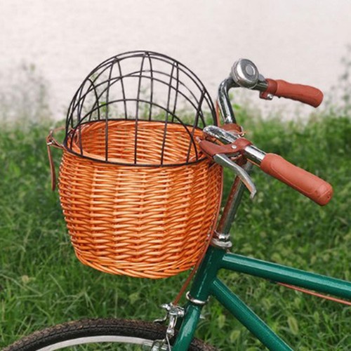 Wicker bike - (honey,