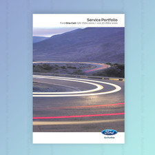 Ford Service History Book Blank For All Models