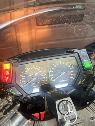 Kawasaki gpx750 clocks fully - kawasaki,