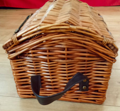 Wicker willow domed picnic - domed,