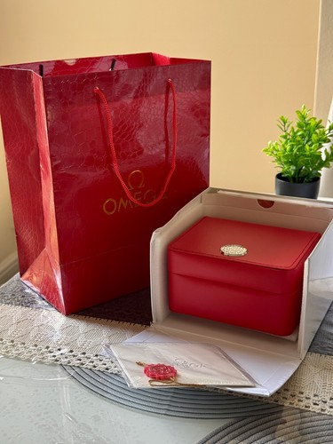 Omega watch presentation box - omega,