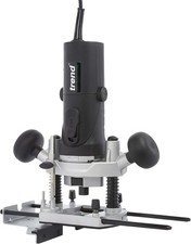 Trend T4 1/4 Inch Variable Speed Workshop Router and Kitbox, 110V