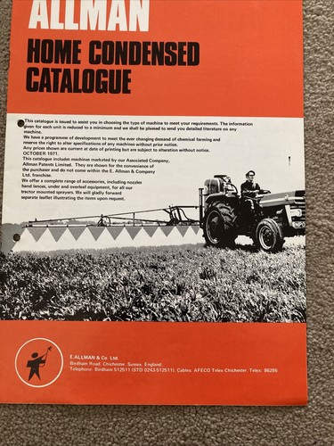 Allman products catalogue - allman,