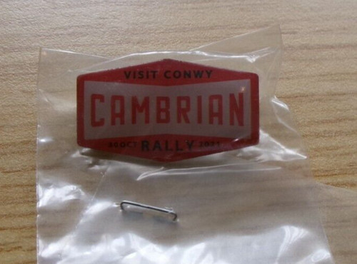 Cambrian brc rally badge - rally,