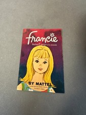 1966 Original Booklet for Francie Doll, Vintage Barbie