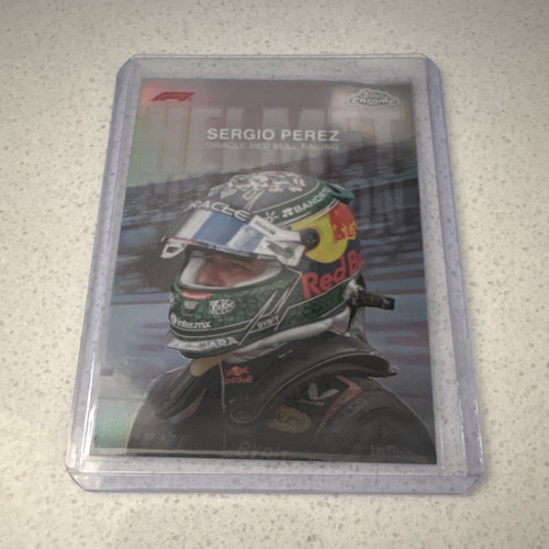 Topps 2024 chrome sergio - f1,