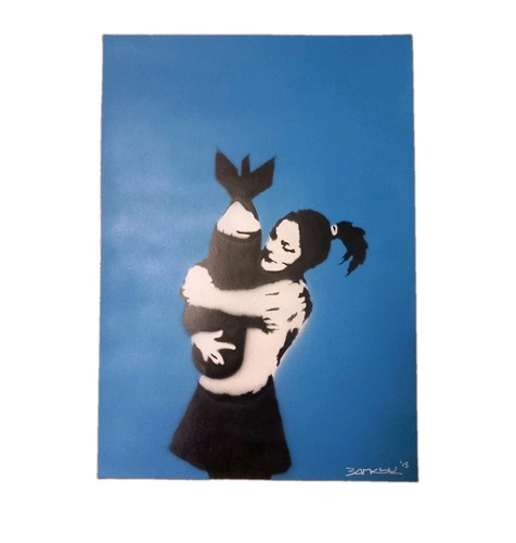 Banksy dismaland art vip gift - art,