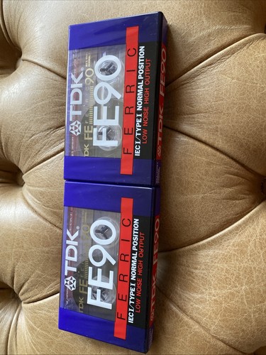 Tdk fe90 audio cassette - fe90, tape