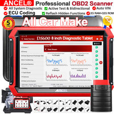 ANCEL Bidirectional EC Coding Car Diagnosis Tool All System OBD2 Scanner Laptop