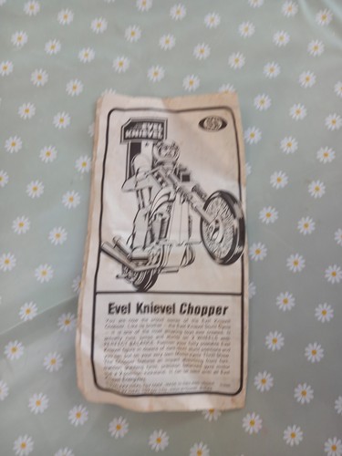 Evel knievel chopper assembly - evel,