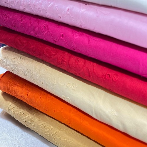 100 cotton lawn - 100%, broderie
