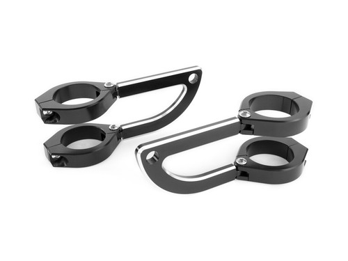 Motorbike headlight brackets - motorbike,