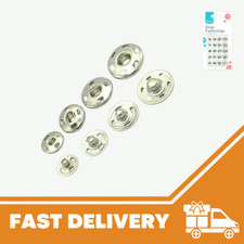 20 Pack Metal Press Studs Snap