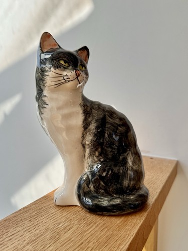 Vintage babbacombe pottery cat - babbacombe,