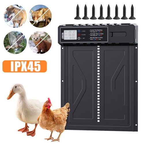 Automatic chicken coop door - automatic,