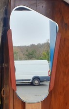 VINTAGE TEAK ASYMMETRIC WALL