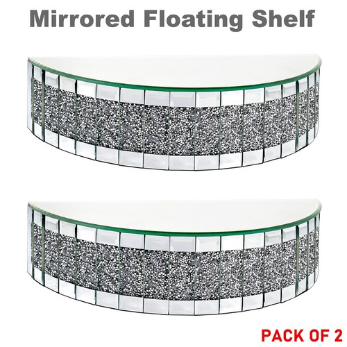 Crystal mirrored floating - mirrored,