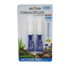 Ista Cyanoacrylate Adhesive Glue 2 pack Adhesive Aquarium Aquascaping Fragging