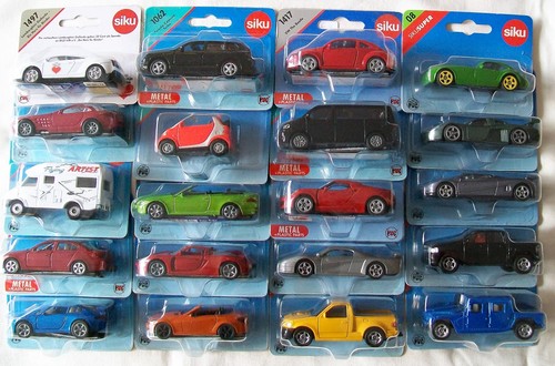 Siku blister carded miniature - blister,