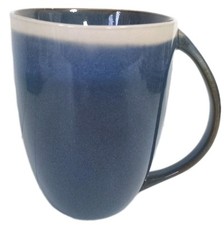 Denby Style Coffee Mug Blue