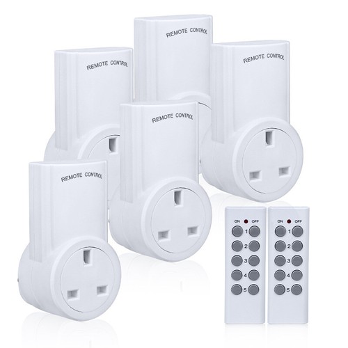 Remote control sockets - 1-5,